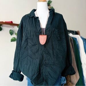 Elegant Black Women's Button-Up Coat